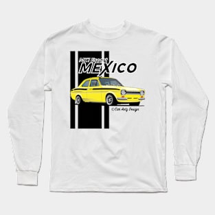 Mk1 Escort Mexico (Yellow + Black) Long Sleeve T-Shirt